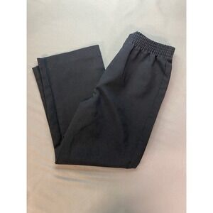 Kids Black‎ Elastic Waist Pull On Pants Comfortable Dress Trousers Boys Size 5